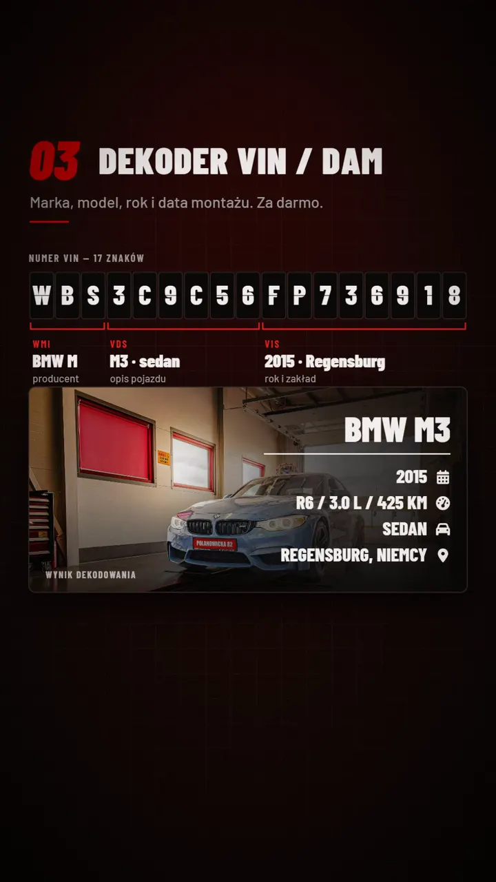 Kadr z reelsa SSCAR: koło 3D ze strony stacji kontroli pojazdów