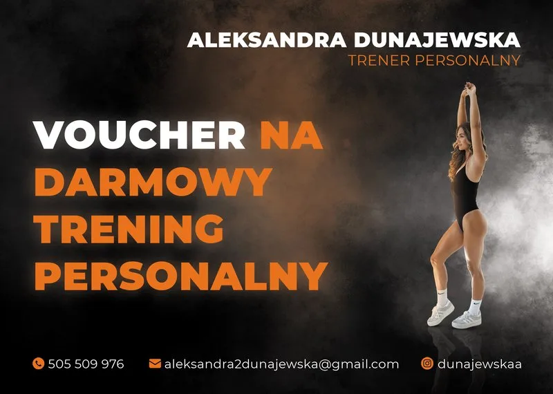 Voucher podarunkowy na trening personalny